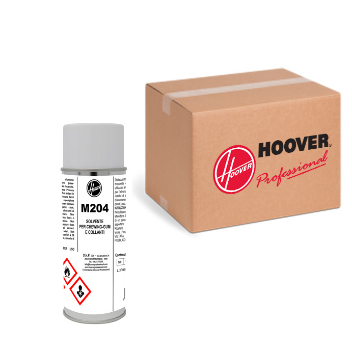 Boîte de 12 flacons M204 Solvant pour chewing-gum