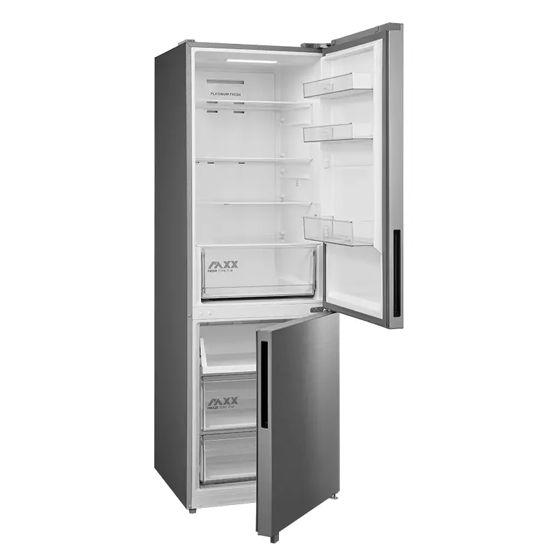 Réfrigérateur combiné Midea 401 LT ET TOTAL NO FROST 60 CM EN INOX MDRB548MME46