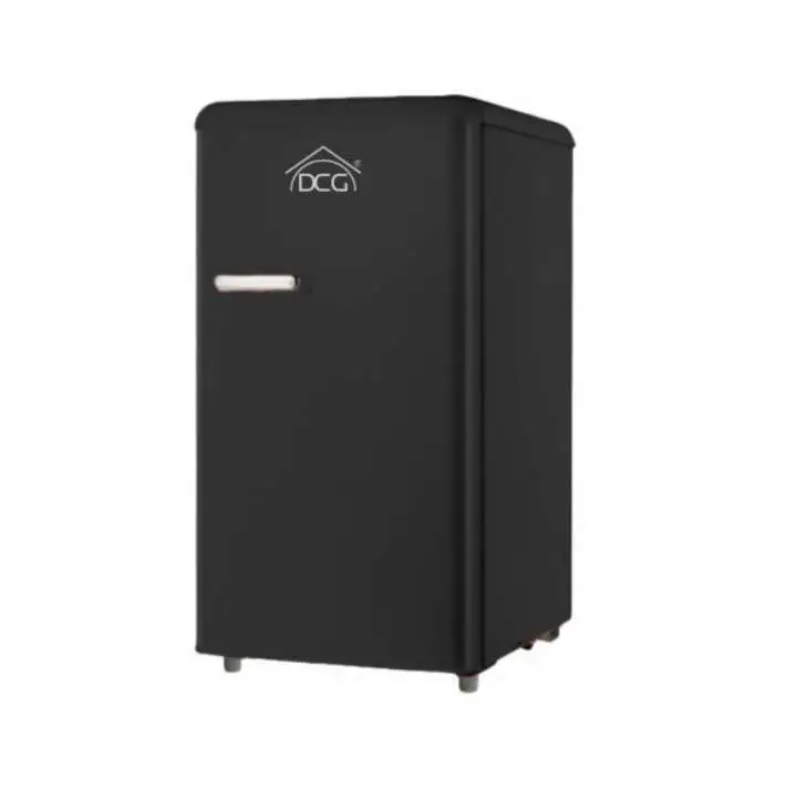 RÉFRIGÉRATEUR À PORTE UNIQUE DCG RETRO LINE 100LT ET NOIR MF100B