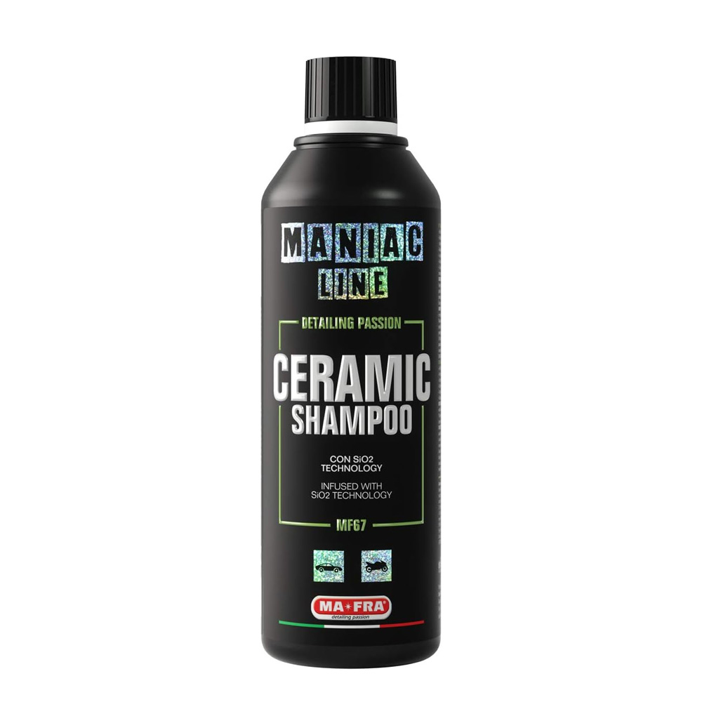 Shampoing céramique 3 en 1 pour voiture 500 ml - Maniac Line