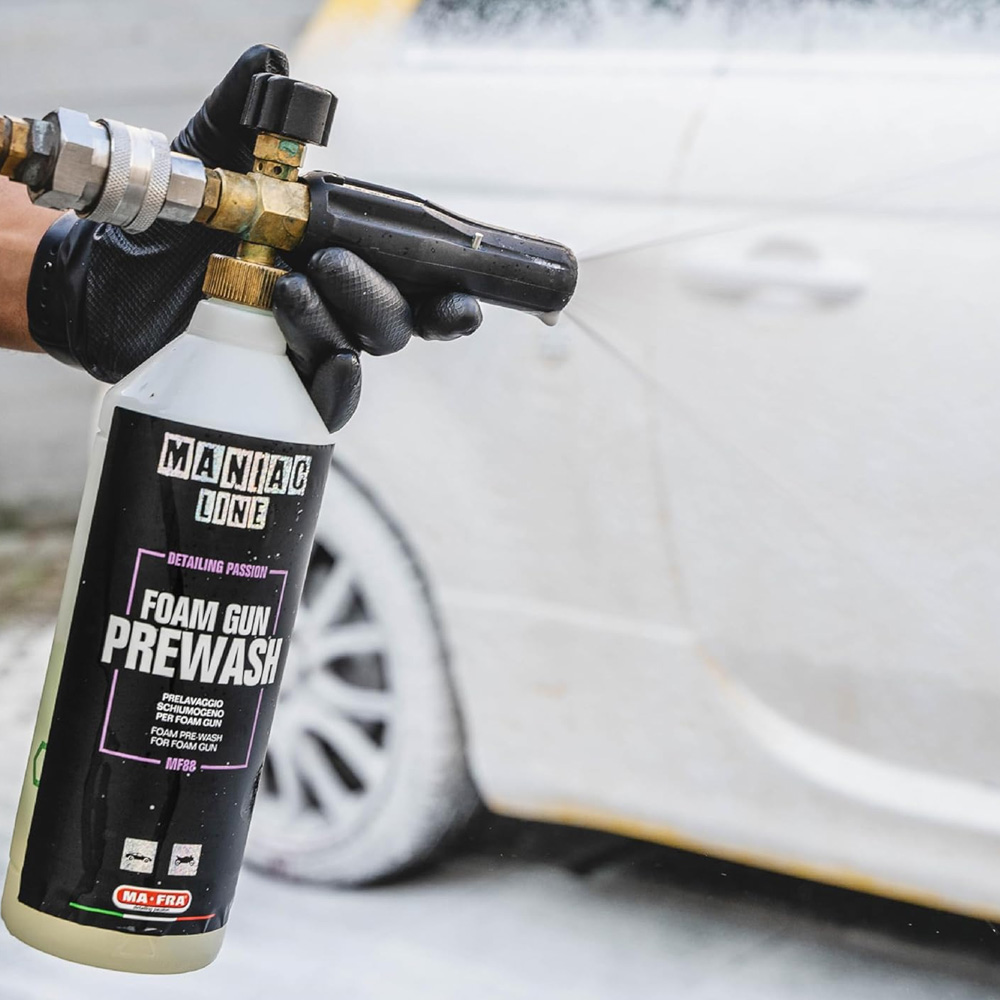 Prélavage de voiture Foam Gun Prewash 1 litre - Maniac Line