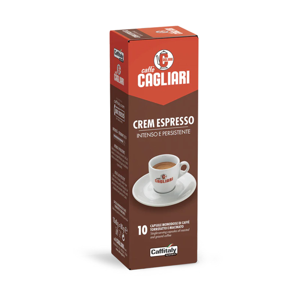 Coffret de 10 capsules de café Crem Espresso