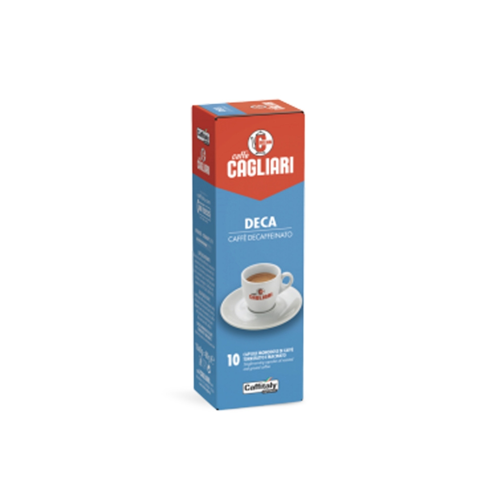 Coffret de 10 capsules de café décaféiné 