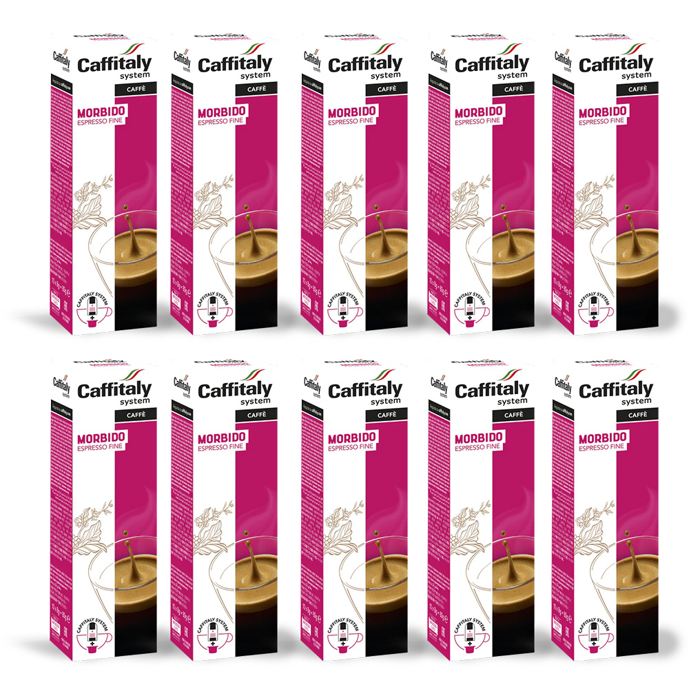 100 capsules Caffitaly System Café doux et expresso fin