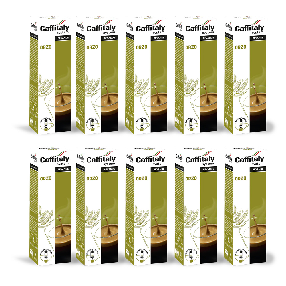 100 capsules d'orge Caffitaly System E'Caffe'