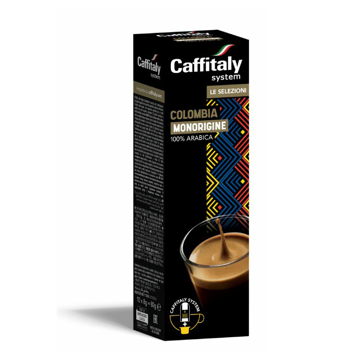 Coffret de 10 capsules de café Colombia Single Origin