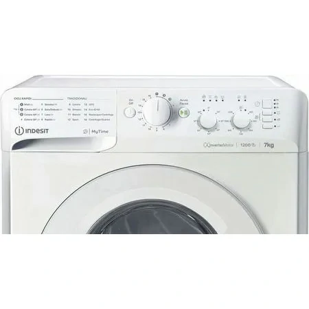 Machine à laver 7 kg Indesit INVERTER A 1200 tr/min MTWC 71296 W IT