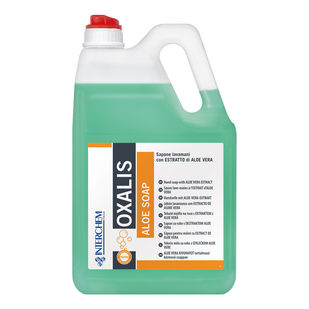 OXALIS ALOE SOAP Savon pour les mains à l'extrait d'aloe vera lt 5