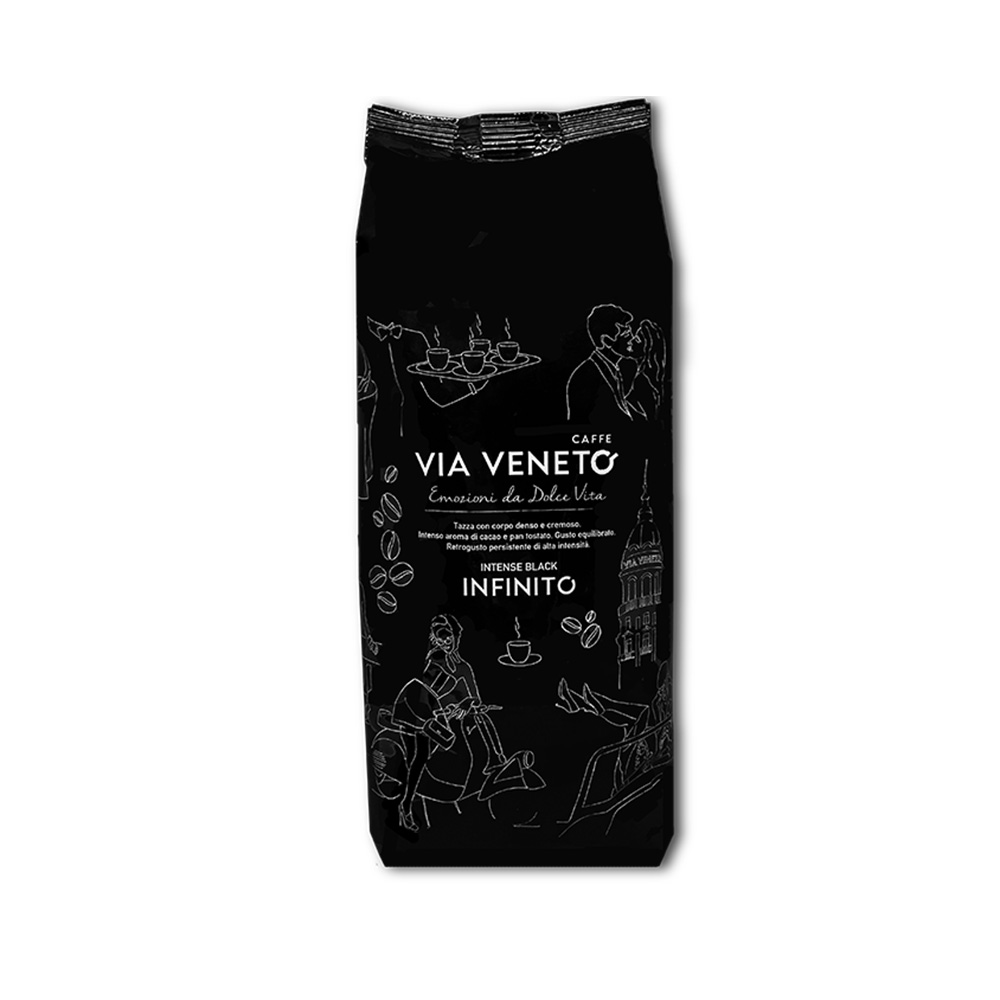 Mélange de grains de café Via Veneto Infinito 500 g