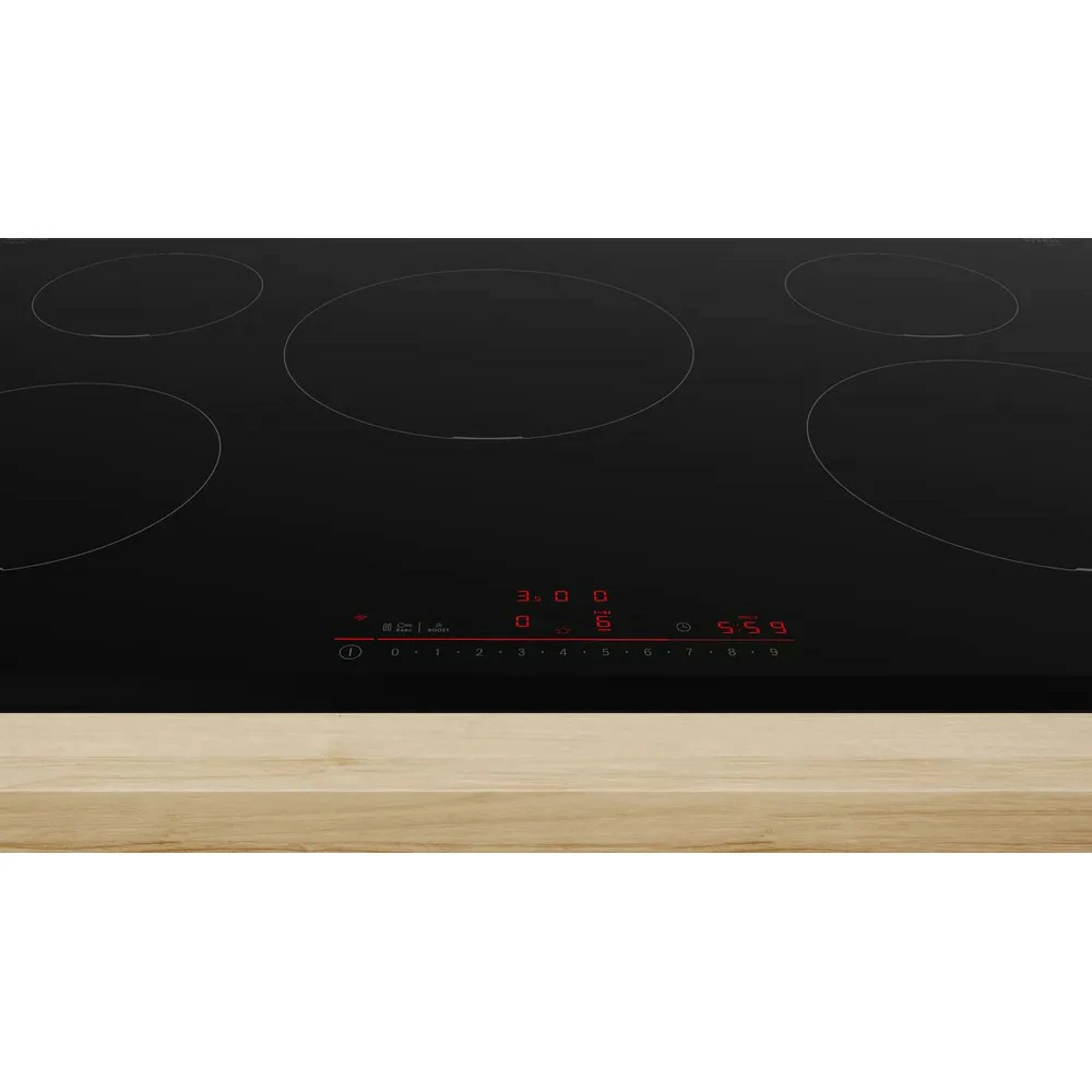 Table de cuisson à induction Bosch 5 ZONES 80CM PIV831HB1E