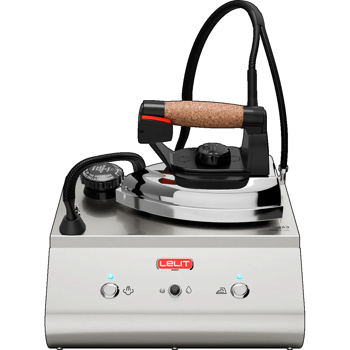 Fer à repasser PS325 Lelit avec chaudière séparée de 2,5 litres, protection supplémentaire