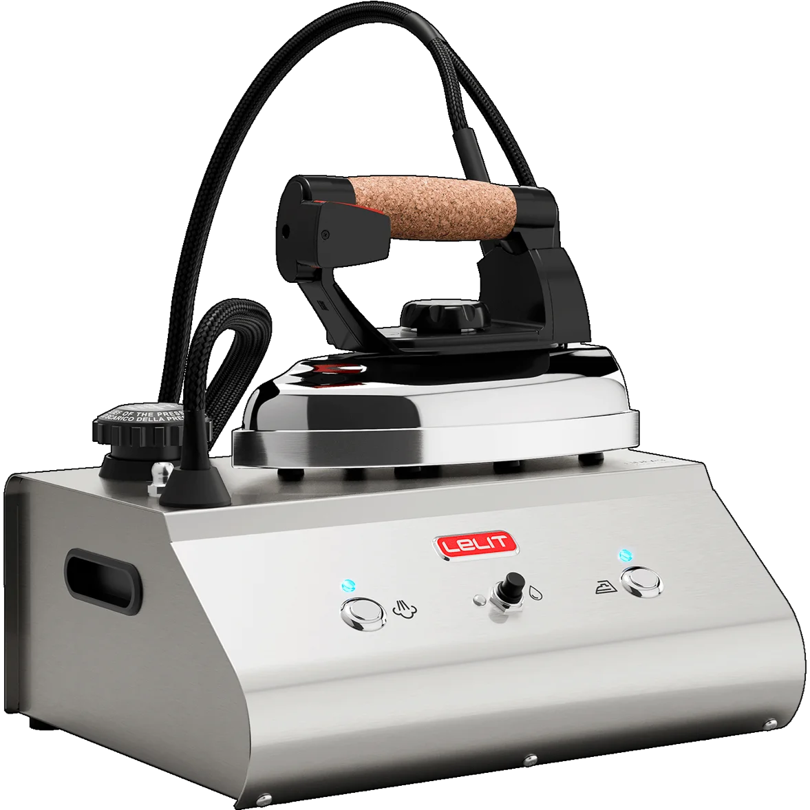 Fer à repasser PS325 Lelit avec chaudière séparée de 2,5 litres, protection supplémentaire