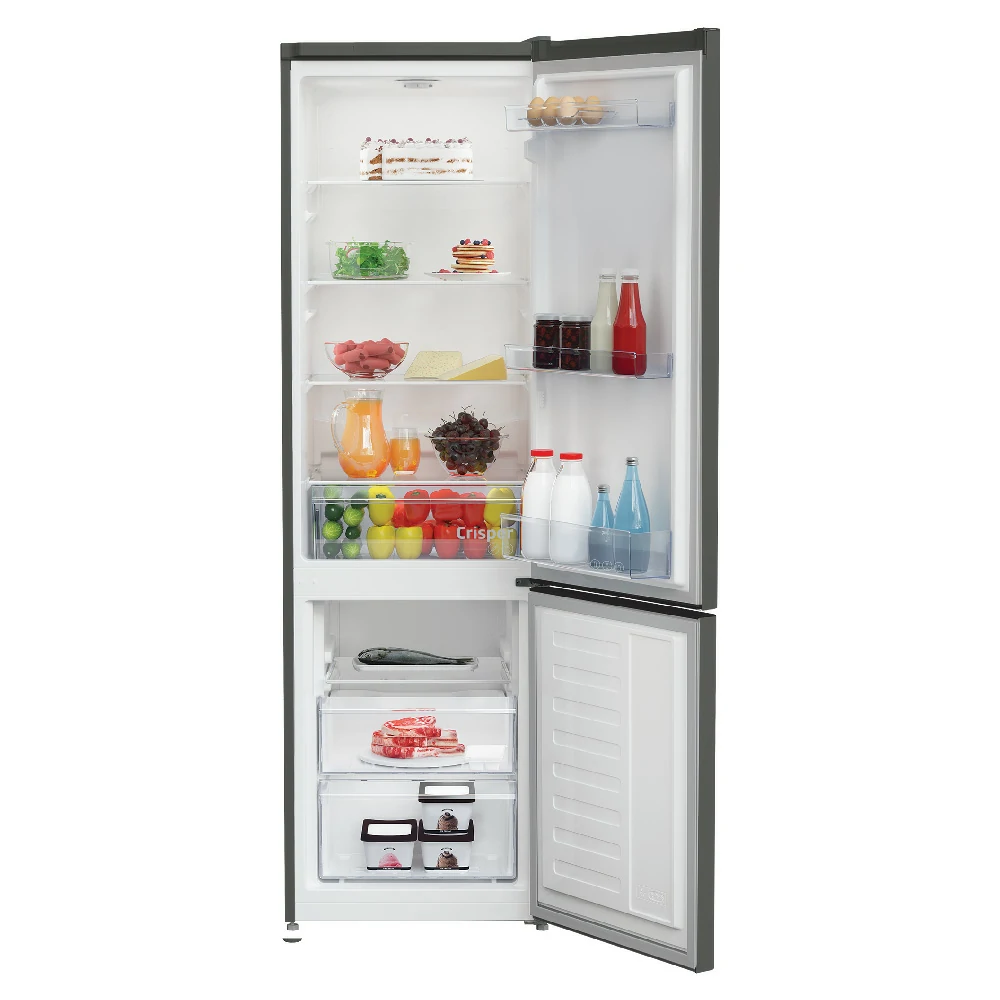 Réfrigérateur combiné Beko 295LT MINFROST E 54 CM GRIS RCSA300K40GN