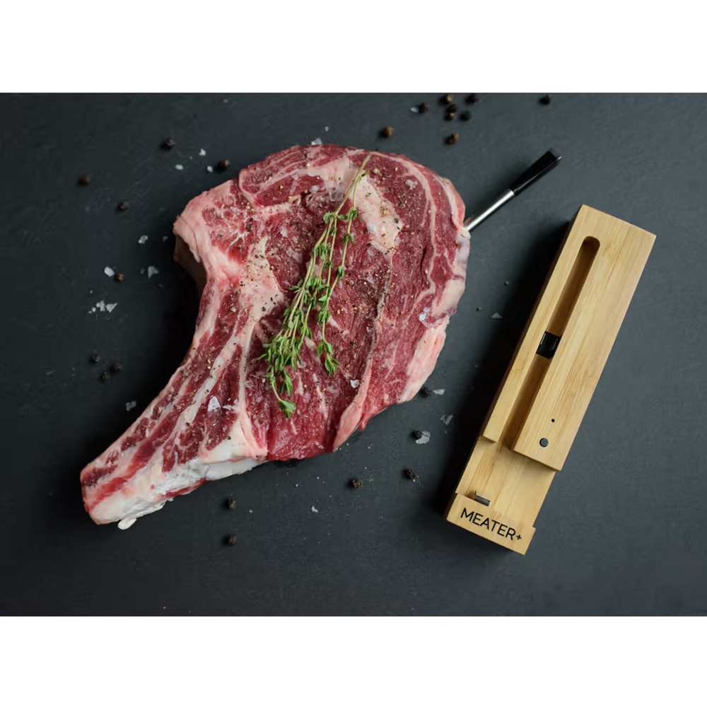 Thermomètre à viande sans fil Meater Plus - portée de 50 m