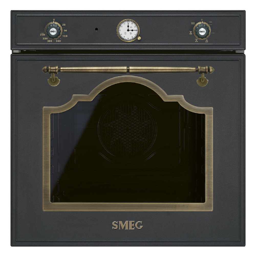 Four encastré ventilé Smeg RIDEAU 2MAN.70LT 60CM ANTHRACITE SF67C1AO