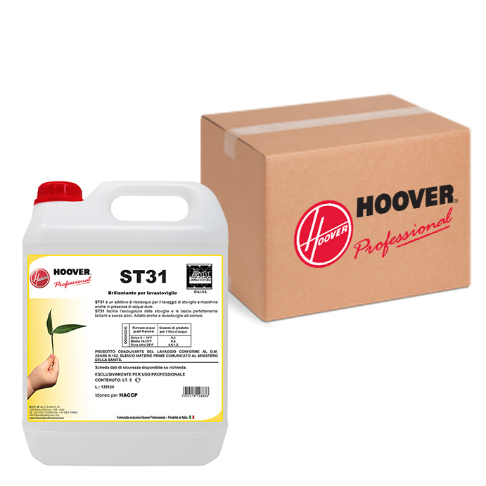 Boîte de 2 bidons ST31 Produit de rinçage pour lave-vaisselle