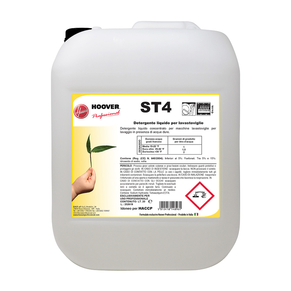Détergent liquide ST4 pour lave-vaisselle