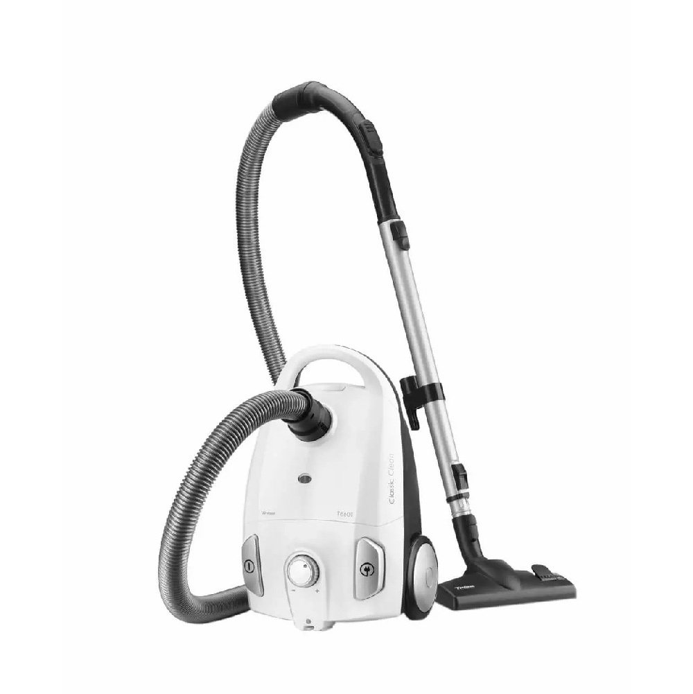 Aspirateur à aspiration puissant Trisa Classic Clean T6601 blanc