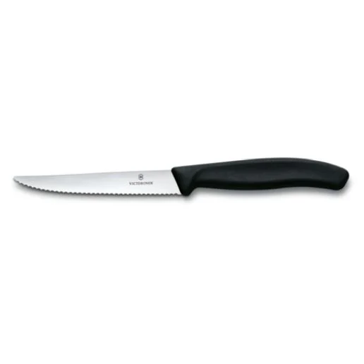 Couteau à steak en carton ondulé noir - Victorinox Swissclassic