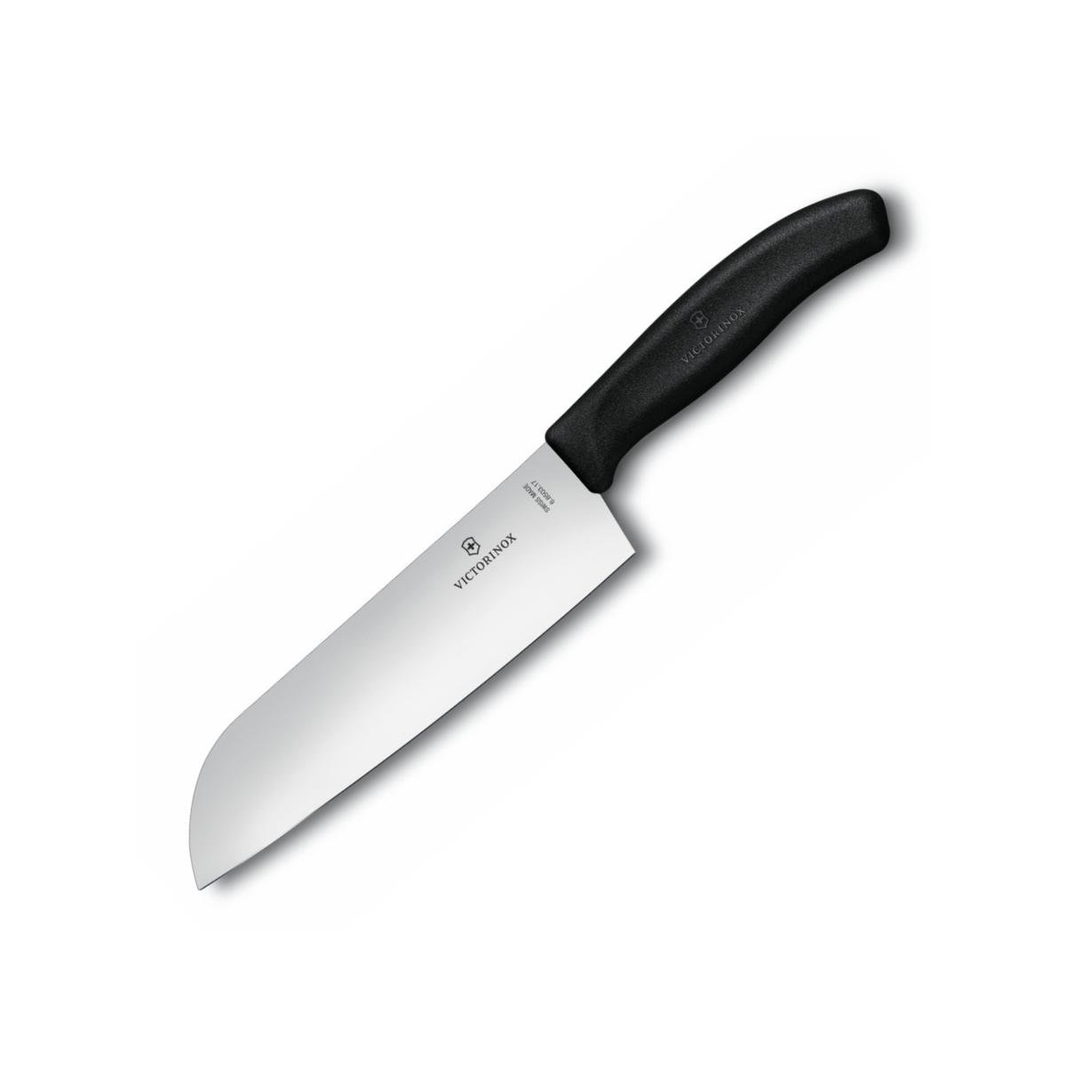 Blister pour couteaux Santoku 17 cm noir - Victorinox Swissclassic