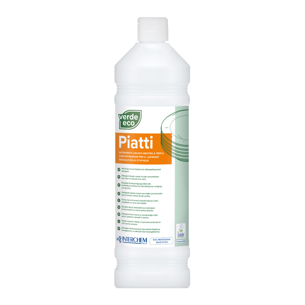 Détergent à vaisselle manuel Green Eco Piatti 1 litre
