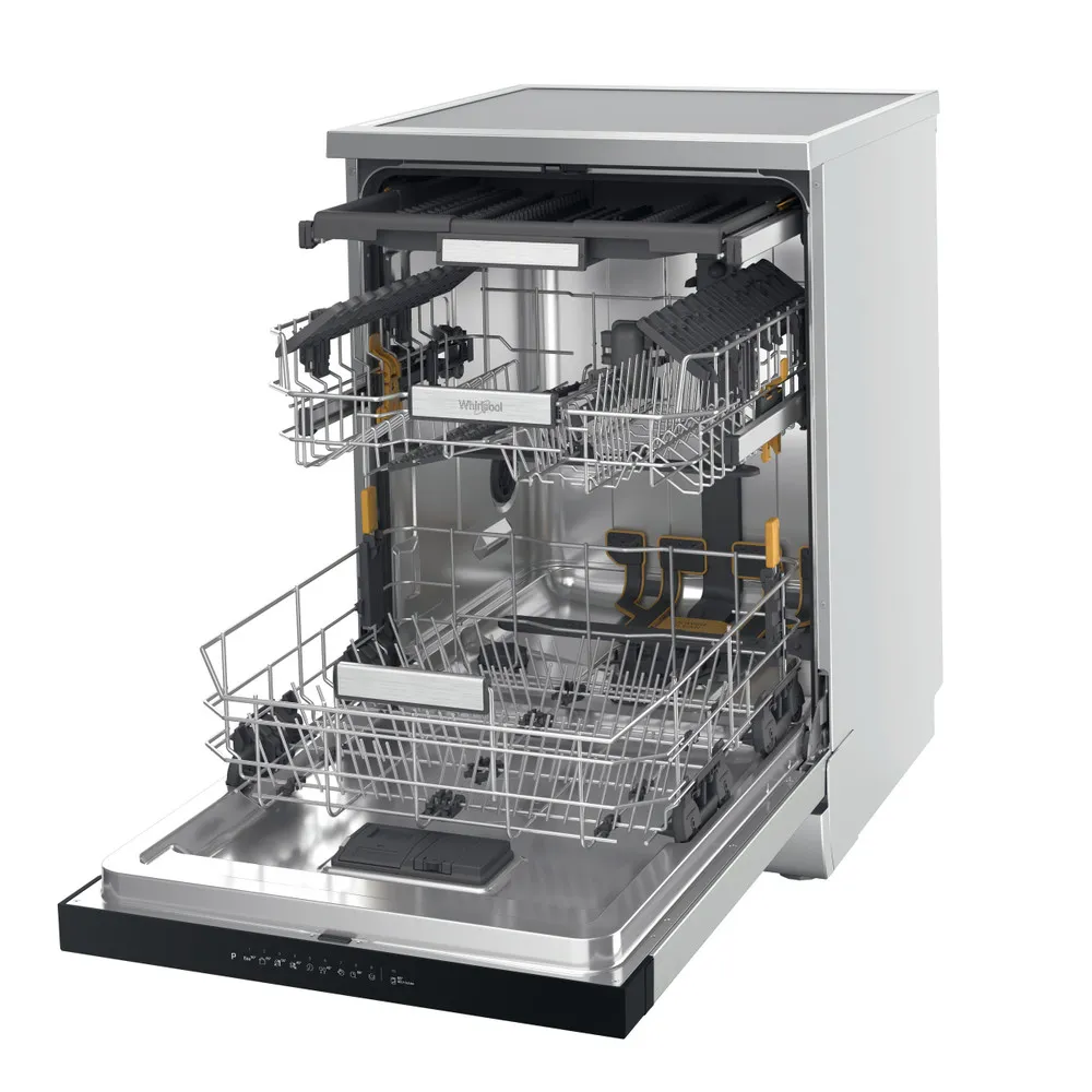 Lave-vaisselle autoportant Whirlpool 15 COUVERTS C INOX W7F HP43 X