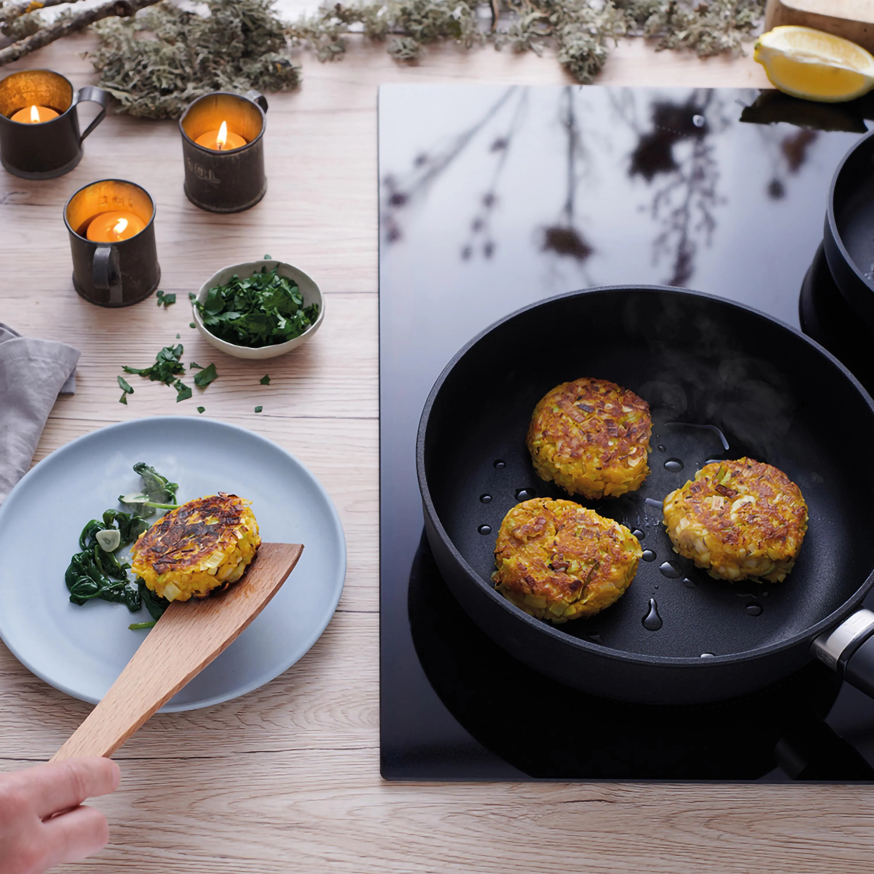 Poêle basse Eco Lite 24 cm - Woll