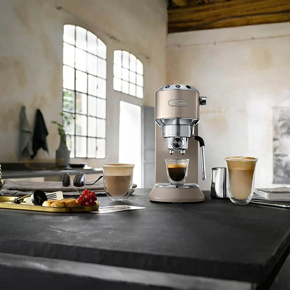 Cafetière manuelle De Longhi Dedica Arte EC885.BG