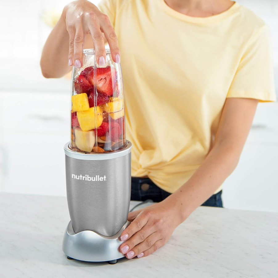 Mixeur Nutribullet Pro 900 900 W gris avec 7 accessoires