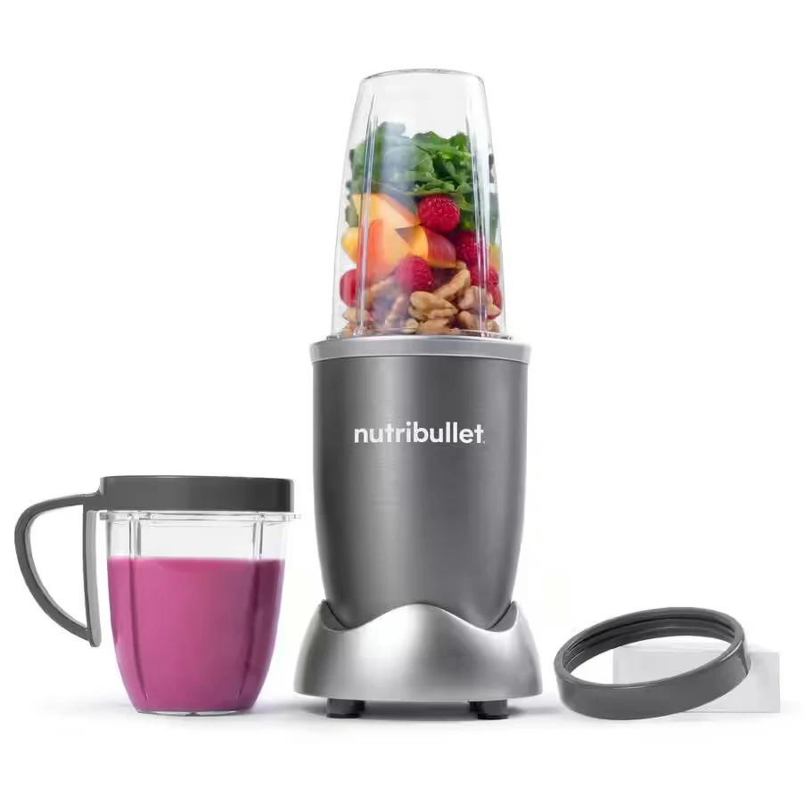 Nutribullet Original 600 avec 3 accessoires gris foncé