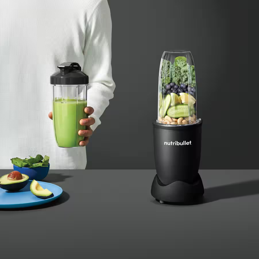 Mixeur Nutribullet Pro Exclusive 900 W avec 7 accessoires, noir