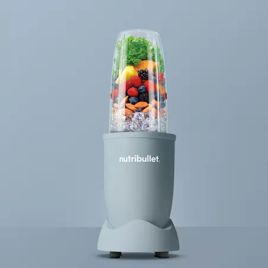 Mixeur minéral Nutribullet Pro 900 W avec 4 accessoires bleu