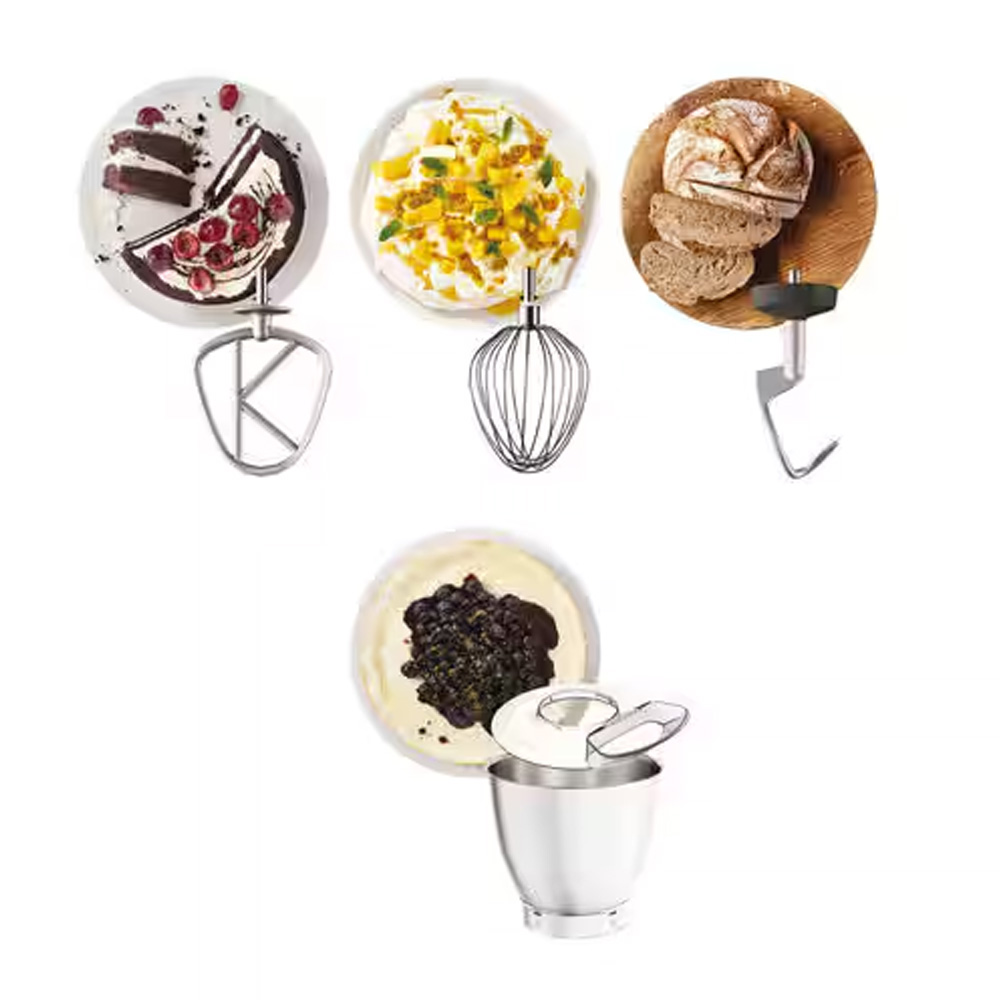 Mélangeur planétaire Kenwood Titanium Chef Baker XL KVL65.001WH