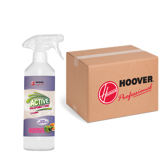 Boîte de 6 parfumeurs actifs liquides super concentrés Gamma Citrus Musk Boîte de 600 ml.