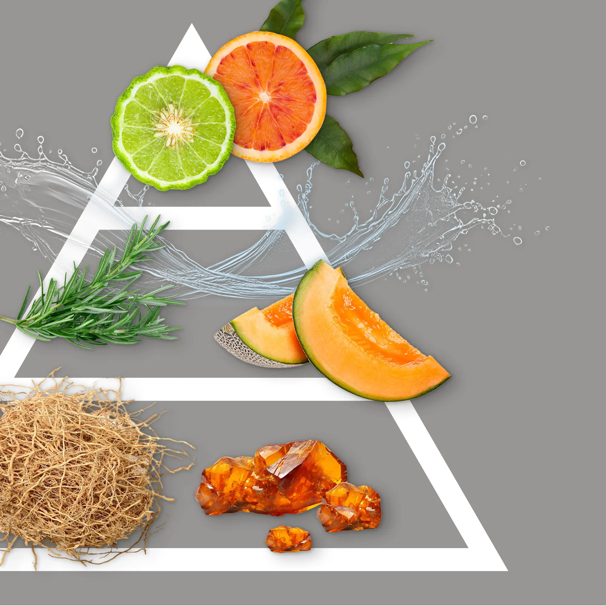 Désodorisant avec fleur 100 ml d'eau de mer