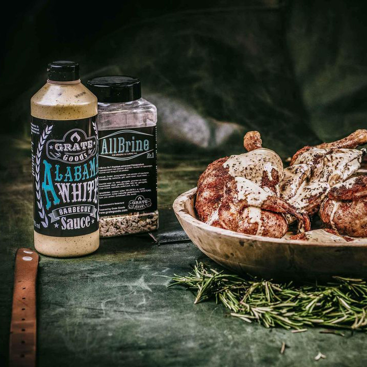 Sauce blanche Alabama 265 ml pour barbecue Grate Goods