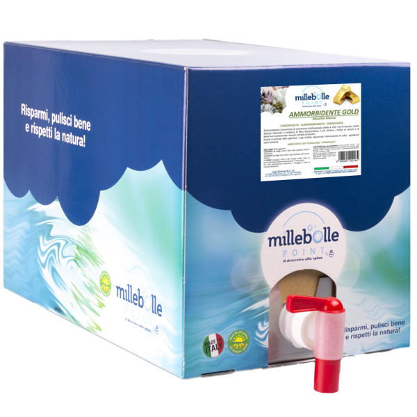 Adoucissant au musc blanc doré - ecobox 20 kg