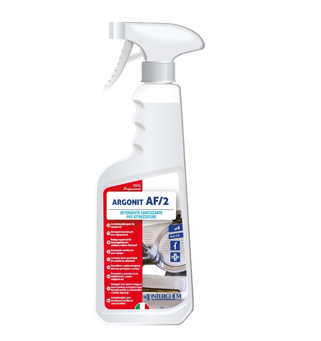 Détergent désinfectant en spray Argonit AF/2 pour le secteur alimentaire 750 ml
