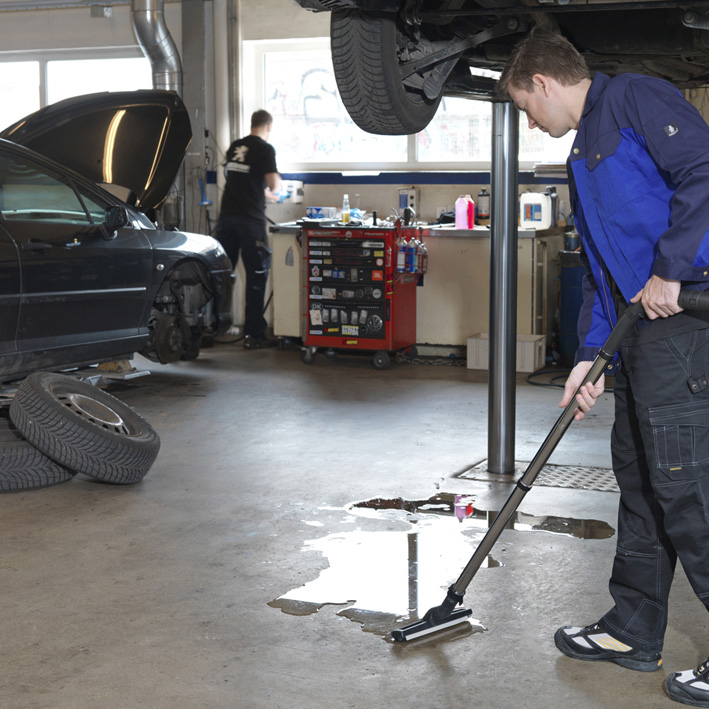 Aspirateur professionnel et aspirateur liquide HP 503 WD 3 moteurs