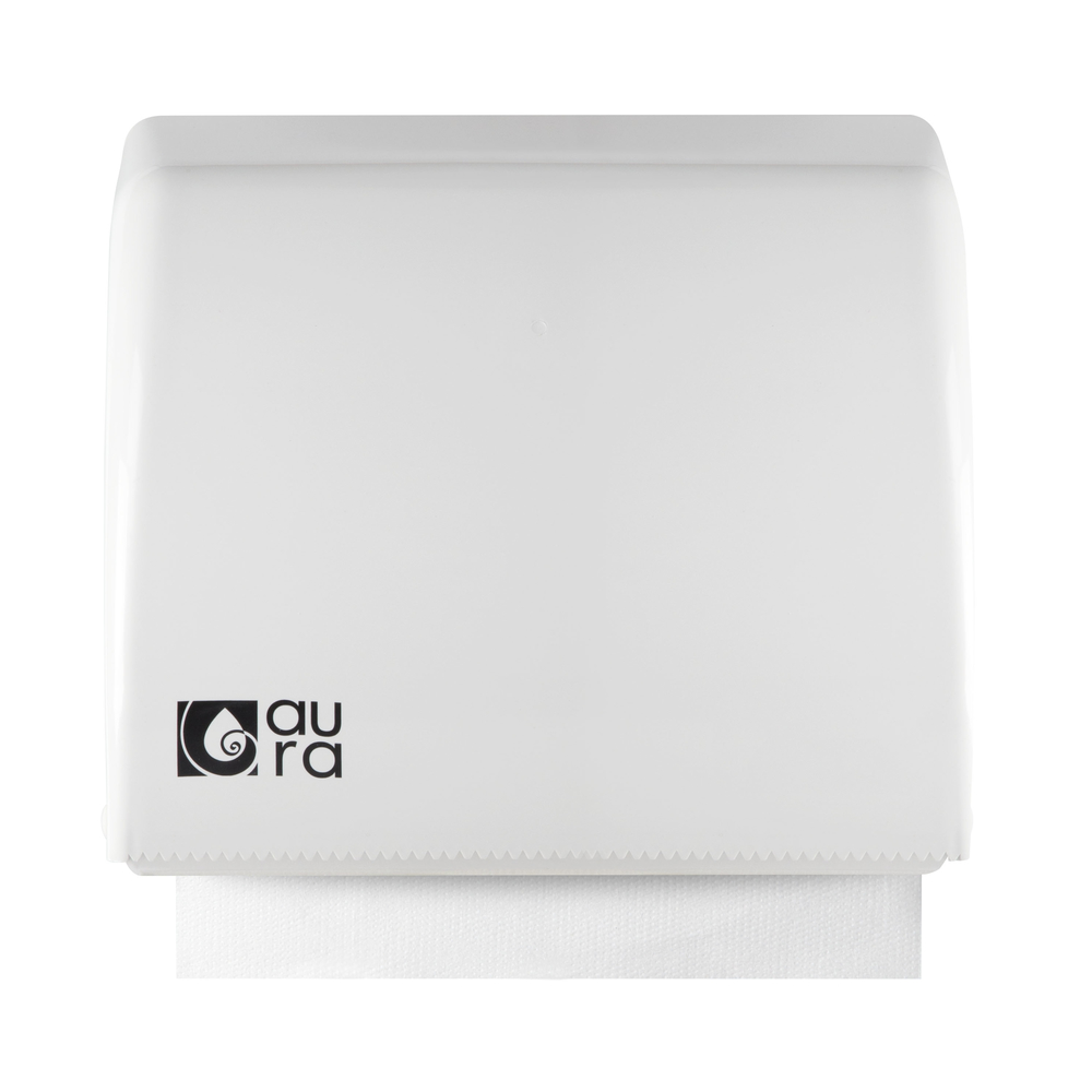 Distributeur mural Snow Line pour serviettes pliées en Z ou en rouleau