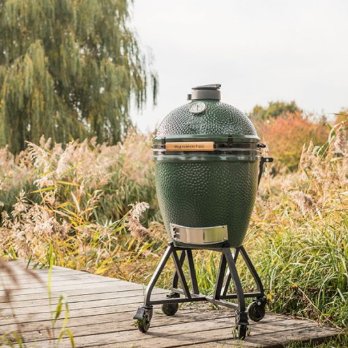 Chariot mobile avec poignée pour Big Green Egg XXL