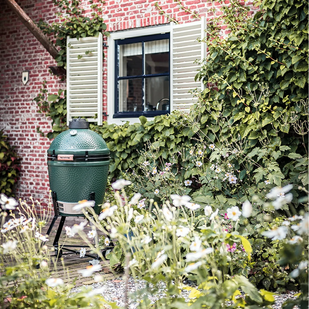 Kit de démarrage de taille moyenne pour barbecue Big Green Egg