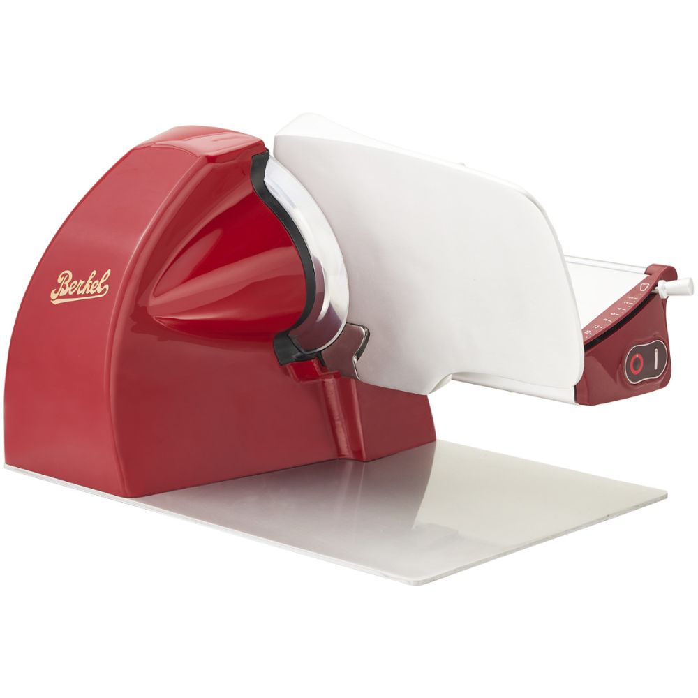 Trancheuse Berkel Home Line 200 Plus rouge avec extracteur de lame inclus