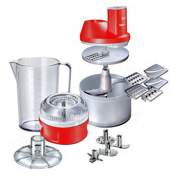 Mélangeur à immersion Bamix SuperBox rouge