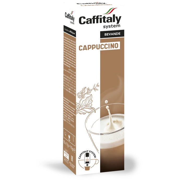 10 capsules de cappuccino Caffitaly