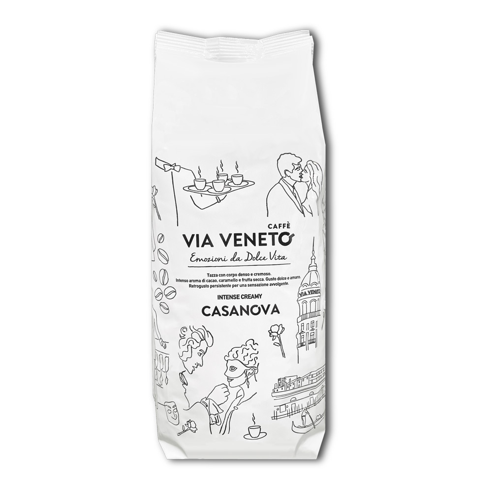 Grains de café Via Veneto Casanova 500 g