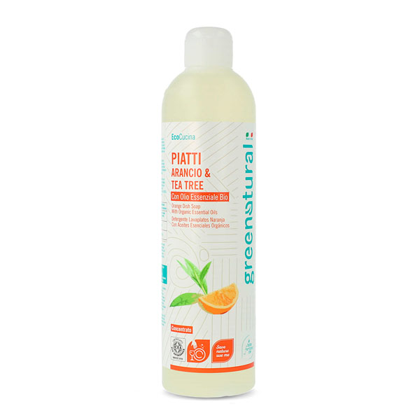 Détergent à vaisselle et à vaisselle Orange & Tea Tree 500 ml