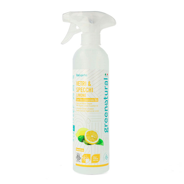 Spray pour verre et miroir au citron 500 ml
