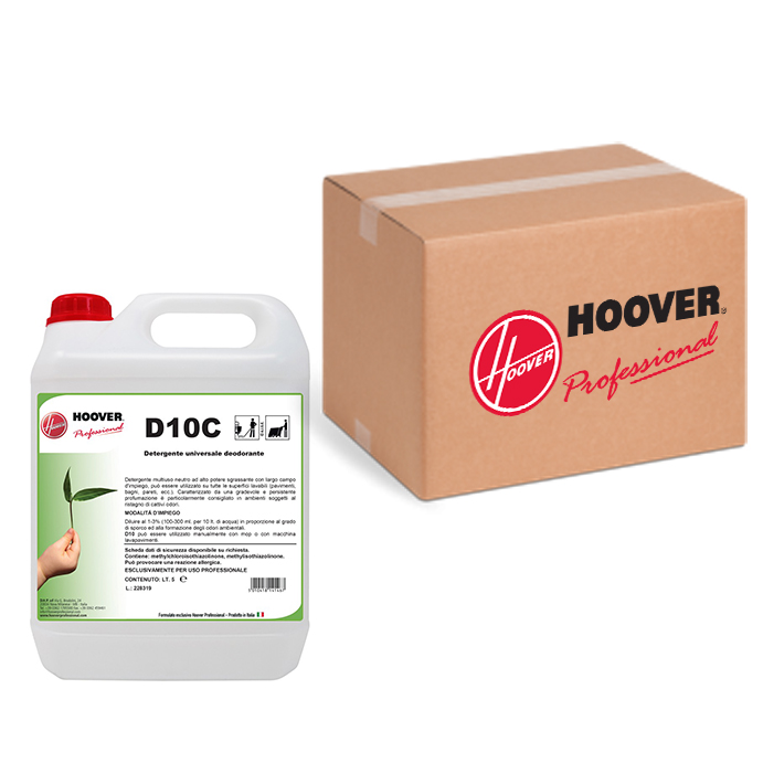 Boîte de 4 bidons de nettoyant déodorant universel D10C