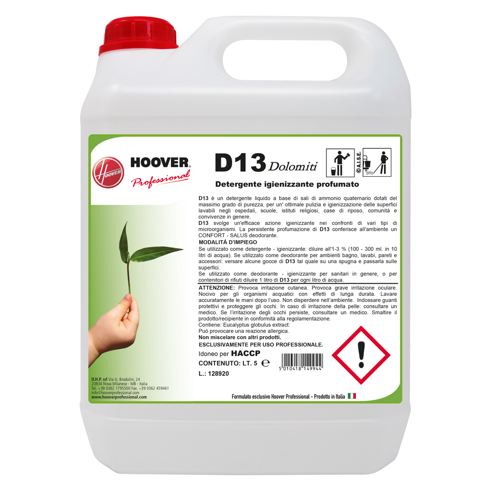 Déodorant désinfectant parfumé D13 5 litres